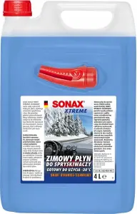 SONAX XTREME Zimowy płyn do spryskiwaczy 4L do minus 20°C, gotowy do użycia
