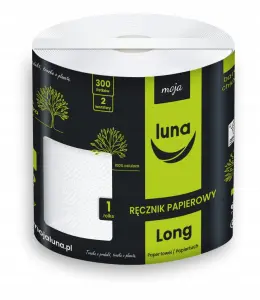 Ręcznik papierowy DGA Optima luna Long 2 warstwy 300 listków