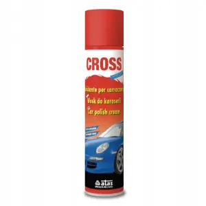 ATAS - CROSS - WOSK NABŁYSZCZAJĄCY DO KAROSERII AUTA SPRAY- 400 ML