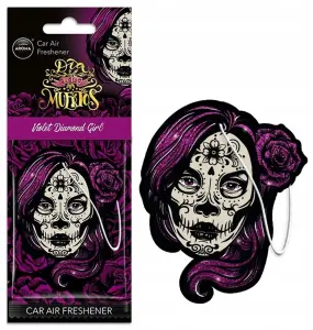 Odświeżacz powietrza AROMA CAR MUERTOS Violet Girl Spicy Delight
