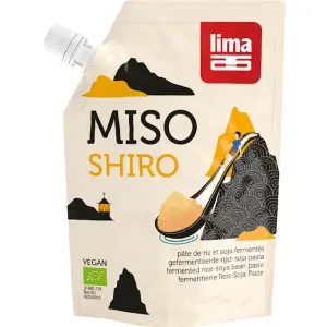 Miso shiro (pasta z ryżu i soi) BIO 300 g Lima