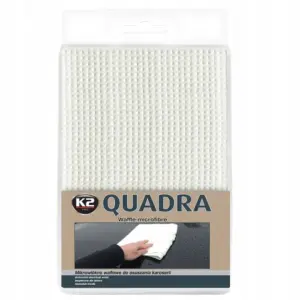 Mikrofibra waflowa ręcznik lakieru osuszania polerowania K2 Quadra 60x90cm