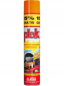 PLAK PRACTICAL LINE NABŁYSZCZA I KONSERWUJE 500ML POMARAŃCZA