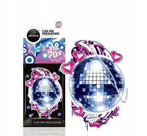 ZAPACH SAMOCHODOWY AROMA DISCO BALL BACK TO 70's