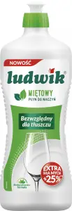 Ludwik płyn do mycia naczyń mięta 900 g Wydajny