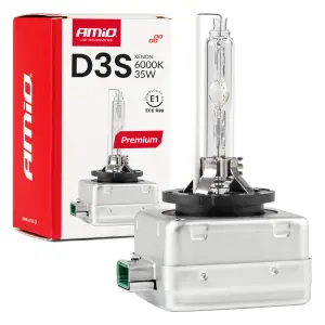 Żarówka ksenonowa żarnik xenon D3S 6000K AMiO PREMIUM AMIO-01979