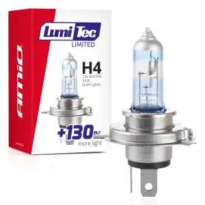 Żarówka halogenowa H4 12V 60/55W LumiTec LIMITED +130% AMIO-02132