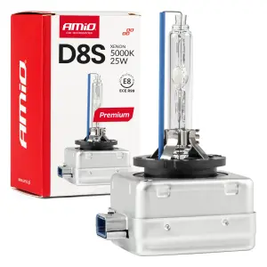 Żarówka ksenonowa żarnik hid xenon D8S 5000K AMiO PREMIUM AMIO-02395