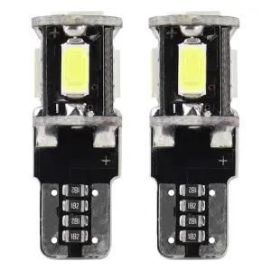 Żarówki LED CANBUS 5SMD 5730 T10 W5W White AMIO-01628