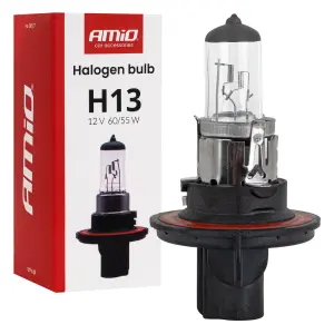 Żarówka halogenowa H13 12V 60/55W PJ26.4t AMIO-04517