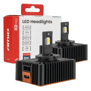 Żarówki samochodowe LED XD PRO D5S FULL CANBUS AMIO-04683