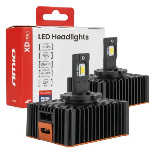 Żarówki samochodowe LED XD PRO D5S FULL CANBUS AMIO-04683