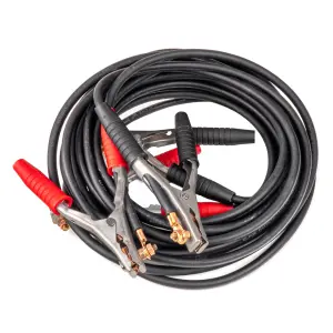 Kable przewody rozruchowe 1500A 6m profesjonalne 99,9% miedzi 16mm² AMIO-04823