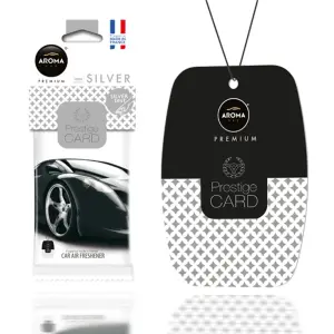 Odświeżacz powietrza AROMA PRESTIGE CARD SILVER
