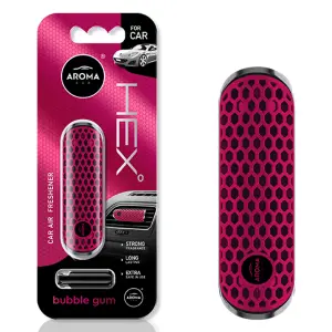Odświeżacz powietrza AROMA FANCY SHAPES POLYMER HEX Bubble Gum