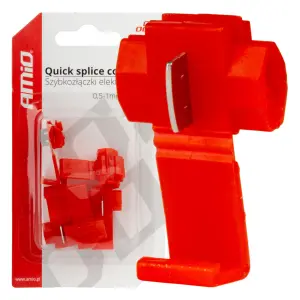 Szybkozłączki elektryczne 0,5-1mm2 10A 5 szt. blister AMIO-02340