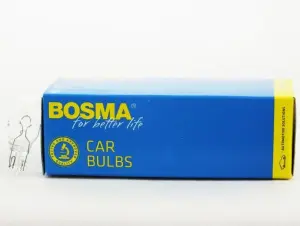 ZAROWKA BOSMA 12V 21W T15 caloszklana biala BOSMA