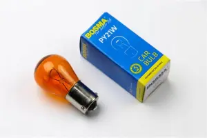 BOSMA żarówka PY21W 12V 21W pomarańczowa 0287S 1szt.