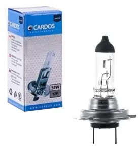 K2 CARDOS ŻARÓWKA HALOGEN H7 12V 55W 1 SZTUKA