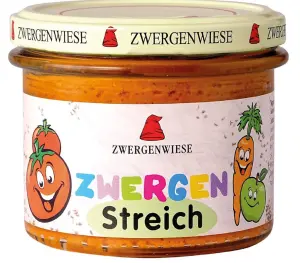 PASTA SŁONECZNIKOWA DLA DZIECI BEZGLUTENOWA BIO 180 g - ZWERGENWIESE
