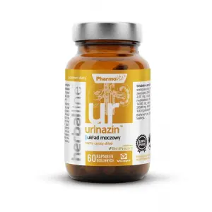 KAPSUŁKI NA UKŁAD MOCZOWY (URINAZIN) BEZGLUTENOWE 60 szt. - PHARMOVIT (HERBALLINE)
