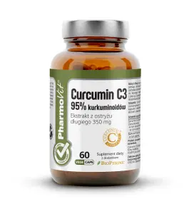 KURKUMA C3 COMPLEX BEZGLUTENOWA 60 KAPSUŁEK - PHARMOVIT (CLEAN LABEL)