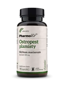OSTROPEST PLAMISTY EKSTRAKT (330 mg) BEZGLUTENOWY 90 KAPSUŁEK - PHARMOVIT (CLASSIC)