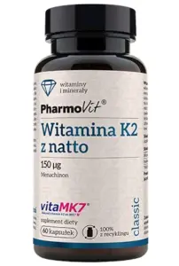 WITAMINA K2 (150 mcg) BEZGLUTENOWA 60 KAPSUŁEK - PHARMOVIT (CLASSIC)