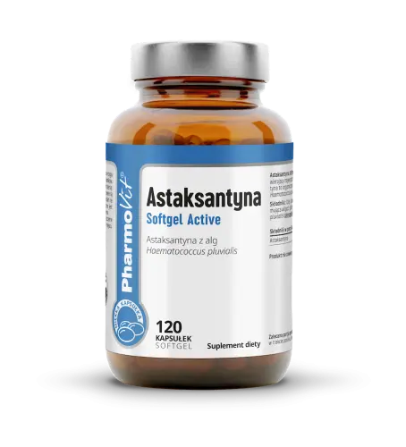 ASTAKSANTYNA BEZGLUTENOWA 120 KAPSUŁEK - PHARMOVIT