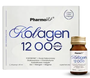 KOLAGEN (12 000 mg) ACTIVE SHOT BEZGLUTENOWY 30 ml - PHARMOVIT