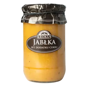 JABŁKA BEZ DODATKU CUKRÓW BEZGLUTENOWE 680 g - KROKUS