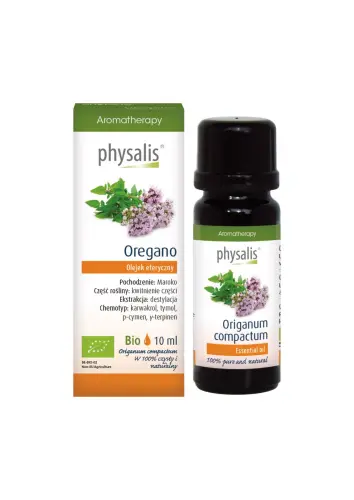 OLEJEK ETERYCZNY OREGANO BIO 10 ml - PHYSALIS