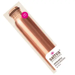 BUTELKA MIEDZIANA PLAIN 650 ml - SATTVA (AYURVEDA)
