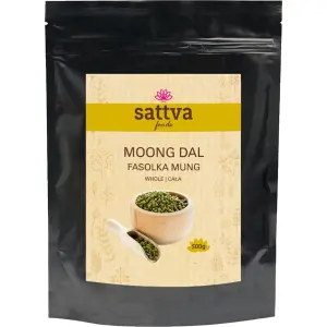 FASOLKA MUNG MOONG DAL 500 g - SATTVA (FOODS)