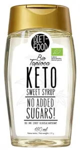 SYROP Z TAPIOKI KETO BEZGLUTENOWY BIO 180 ml - DIET-FOOD