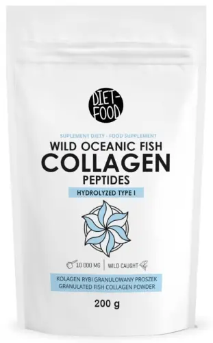 KOLAGEN RYBI W PROSZKU 200 g - DIET-FOOD