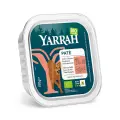 (DLA PSA) PASZTET Z KURCZAKA I ŁOSOSIA Z ALGAMI MORSKIMI BIO 150 g - YARRAH