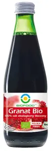 SOK Z GRANATU NFC BEZGLUTENOWY BIO 300 ml - BIOFOOD