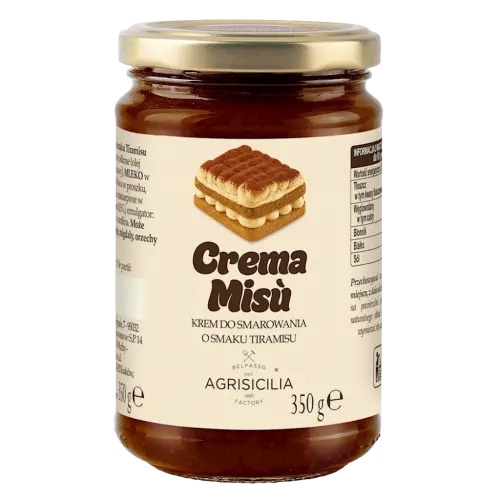 KREM O SMAKU TIRAMISU 350 g - AGRISICILIA