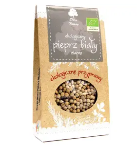 PIEPRZ BIAŁY ZIARNISTY BIO 30 g - DARY NATURY
