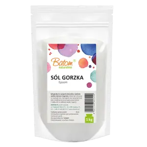 SÓL GORZKA EPSOM (KĄPIELOWA) 1 kg - BATOM