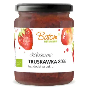TRUSKAWKA 80 % BIO 260 g - BATOM