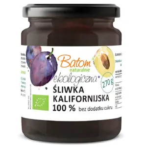 ŚLIWKA KALIFORNIJSKA BEZ DODATKU CUKRÓW BIO 270 g - BATOM