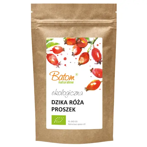 DZIKA RÓŻA PROSZEK BIO 100 g - BATOM