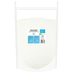 MĄKA RYŻOWA PEŁNOZIARNISTA BEZGLUTENOWA BIO 4 kg - HORECA (BIO PLANET)