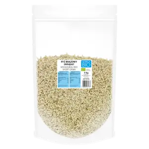 RYŻ BRĄZOWY OKRĄGŁY BIO 5 kg - HORECA (BIO PLANET)