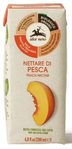 NEKTAR BRZOSKWINIOWY BIO 200 ml - ALCE NERO