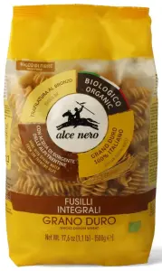 MAKARON (SEMOLINOWY RAZOWY) ŚWIDERKI BIO 500 g - ALCE NERO