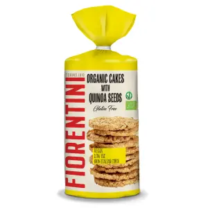 WAFLE KUKURYDZIANE Z QUINOA BEZGLUTENOWE BIO 120 g - FIORENTINI