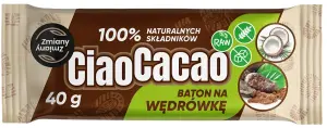 BATON DAKTYLOWY KAKAO - KOKOS CIAO CACAO BEZGLUTENOWY 40 g - ZMIANY ZMIANY